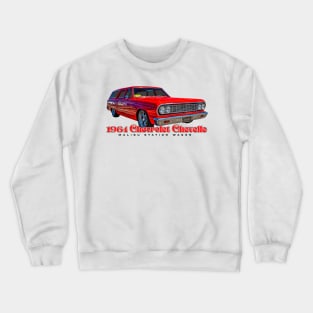 1964 Chevrolet Chevelle Malibu Station Wagon Crewneck Sweatshirt